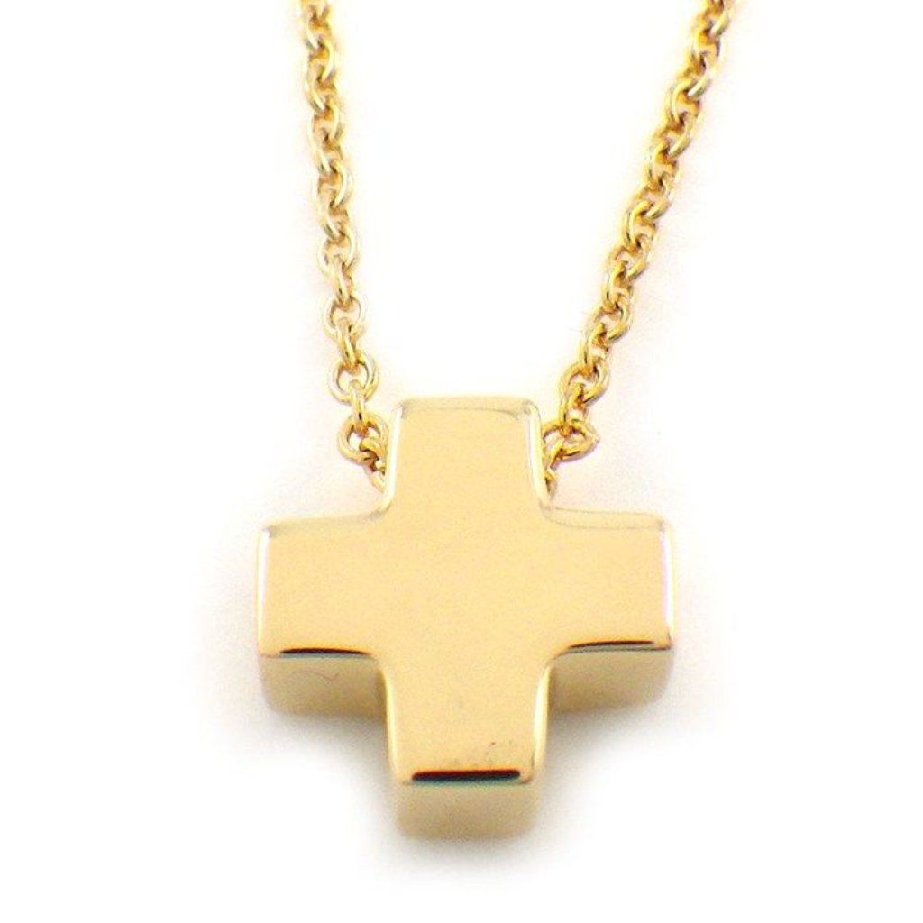 Tiffany  Co Necklace Roman Cross 18k Yellow Gold